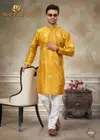Outluk Wedding Collection Vol 45 Pure Silk Mens Kurta Pajama Manufacturers
